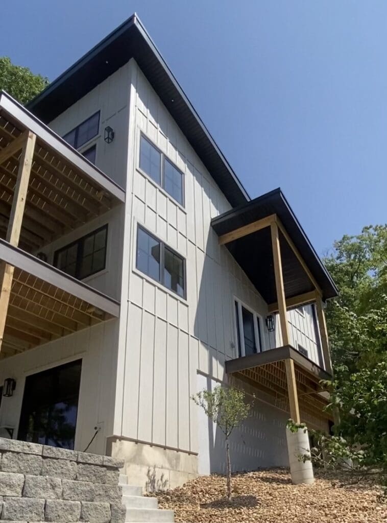 Doctor house siding view 2